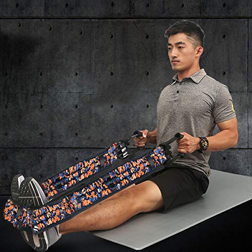 TOCO FREIDO Adjustable Bench Press (120LBS),Push Up Resistance Bands, Fitness Workout Equipment, Chest Builder Expander Resistance Training for Home Workout, Gym