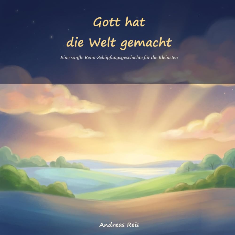 Gott hat die Welt gemacht: Eine sanfte Reim-Schöpfungsgeschichte für Babys und Kleinkinder