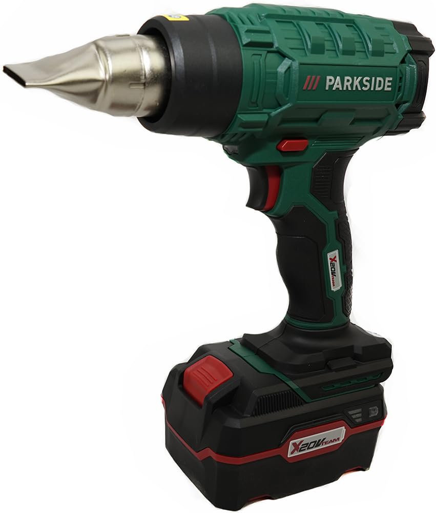 HEADNMORE® Bundle - 1x PARKSIDE® 20V Akku Heißluftpistole PHLGA 20 + 1x HEADNMORE® Schlüsselanhänger (1x4Ah Akku)