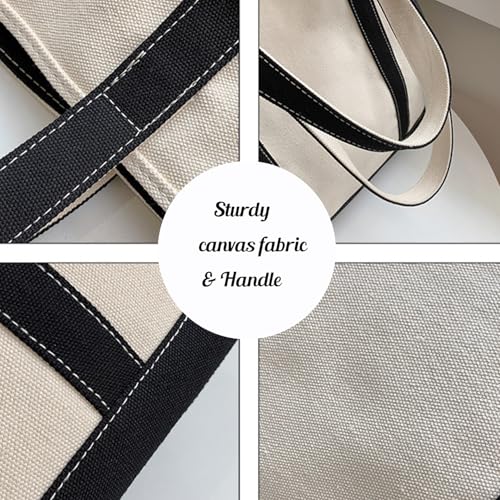 Bolso Tote de Lona Personalizado con Bordado de Cara de Perro miniatura 5