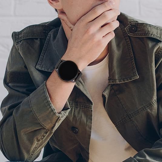 Bands for Hoowel IDW19/Faweio IDW19/MILOUZ IDW19/ENOMIR IDW19/Amzhero IDW19/WNH IDW19/Gydom IDW19 Replacement Wristbands Silicone Bracelet Quick Release Strap Arm Bands for IDW19 Smartwatch Women Men image 7 of 7 B0CN8YHP58