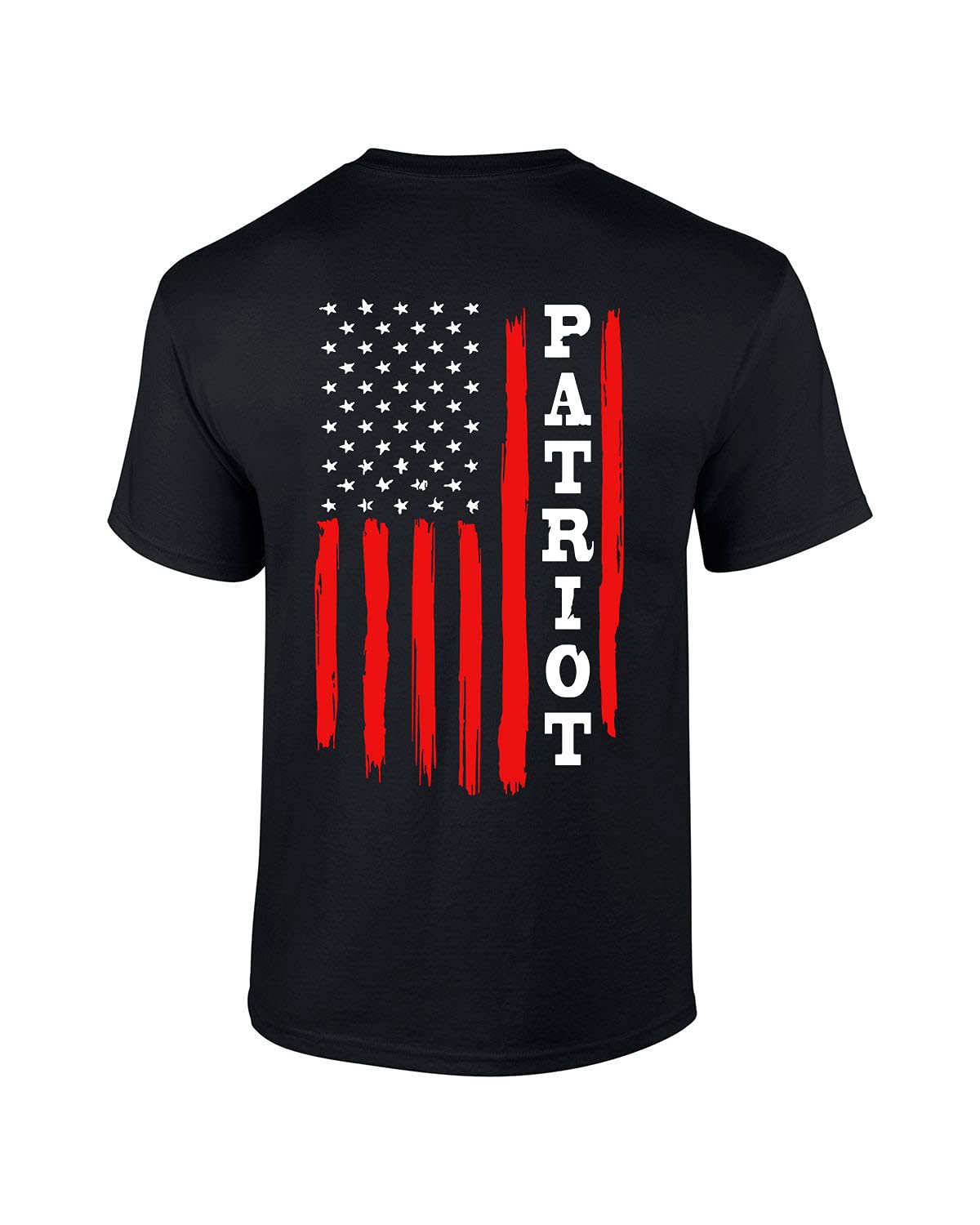 American Flag Patriot Men's Flag Sleeve Patriot Pride Short Sleeve T-Shirt Graphic Tee
