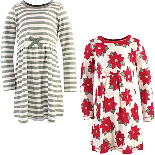 Image of Touched by Nature Girls, Toddler, Baby and Womens Organic Cotton Short-Sleeve and Long-Sleeve Dresses