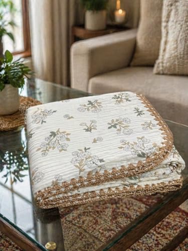 Image of Kassy pop Newborn Quilts Crib Blanket Baby Wrap Receiving Wrap Infant Cover Bedding Breathable Swaddles Infant Bedding Crib I 110cm x110cm