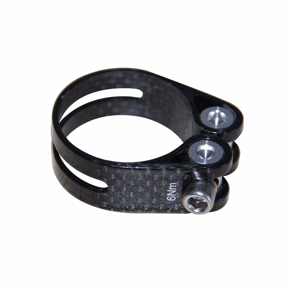 Morsetto reggisella bici Morsetto reggisella bici, Morsetto reggisella, Morsetto reggisella bici 14g Morsetto tubo reggisella bicicletta in fibra di carbonio 31,8 mm 34,9 mm Morsetto reggisella Parti