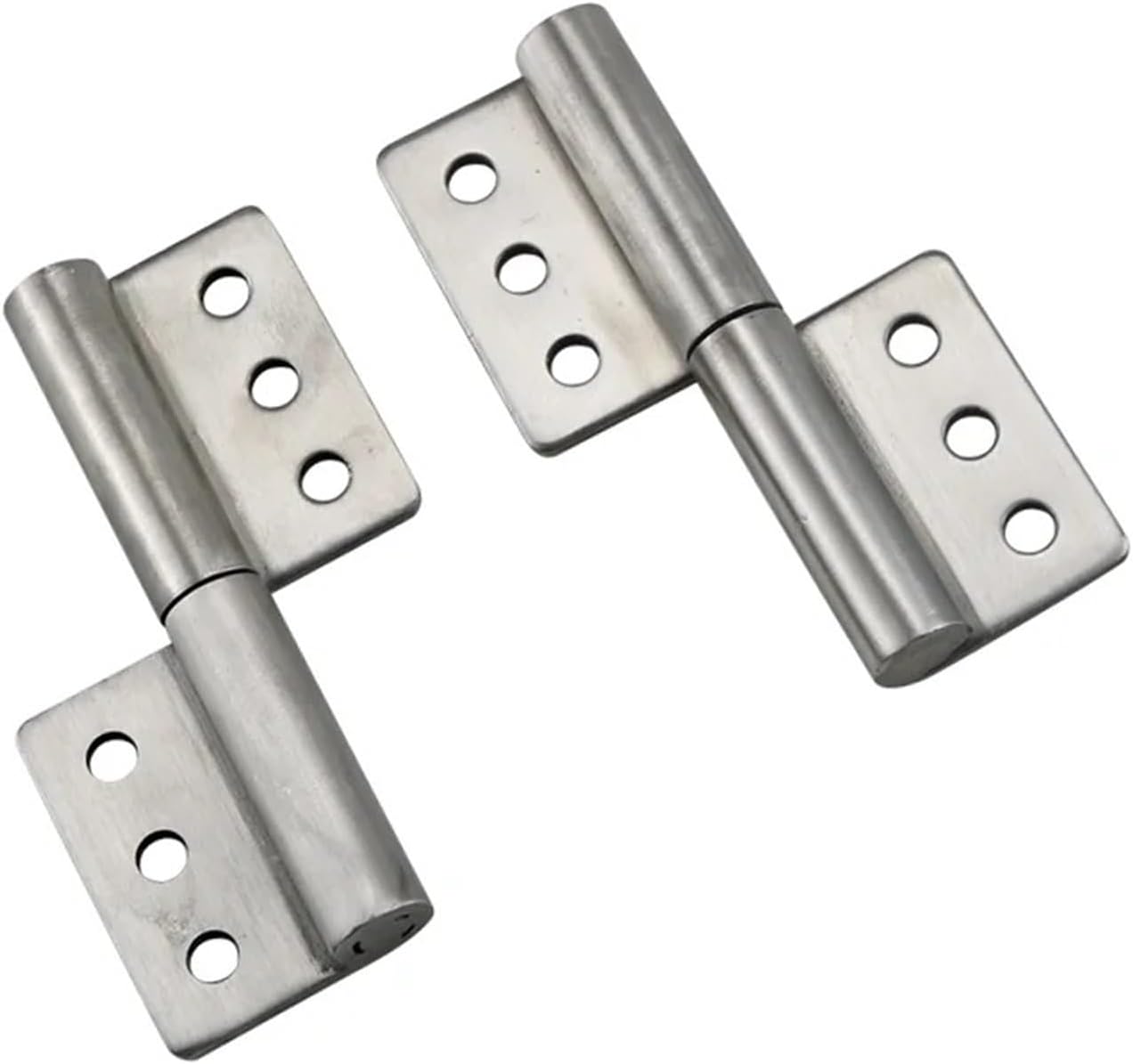 Removable Flag Hinge 100x60 Plug-in Industrial Machinery and Equipment Thickened Load-Bearing Hinge Stainless Steel 1Pcs(CL033-7 R)