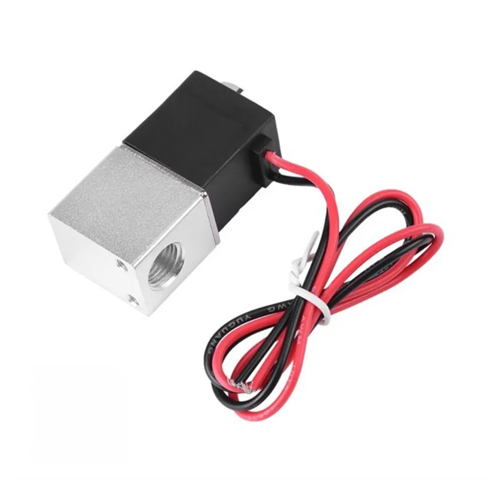 Válvula Solenoide 2V025-1/8 de 1/8 pulgadas DC24V válvulas neumáticas de acción directa normalmente cerradas de 2 vías 1 Uds