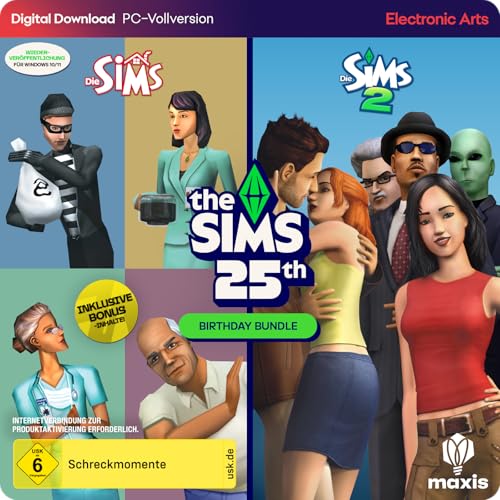 Die Sims 25th Birthday Bundle PCWin | Download Code EA App - Origin | Deutsch