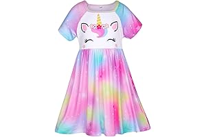 Adorable Unicorn Pajamas for Girls Ages 4-6