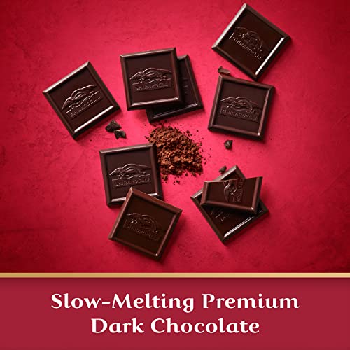 Image of GHIRARDELLI Dark Chocolate Squares Assortment, 14.86 Oz Bag (Pack of 2)