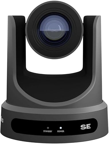 Miniatura 6 de PTZOptics Move SE 20 x 1080p Full HD PTZ PTZ Auto-Tracking Pan Tilt Zoom Cámara para transmisión en vivo y producción de video (gris) Gris,Blanco