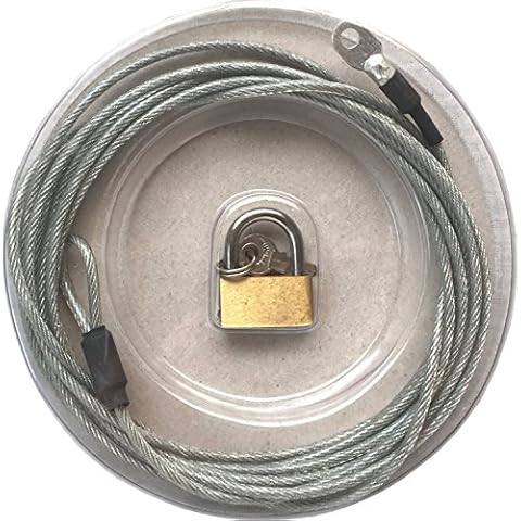 Premium Car Cover Universal Cable Lock Kit DuraCraft by Unique Imports Cover