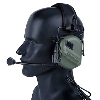 サバゲー用品 ヘッドセット Amazon | ZTAC Comtac 2 マイク Airsoft Microphone Sabage