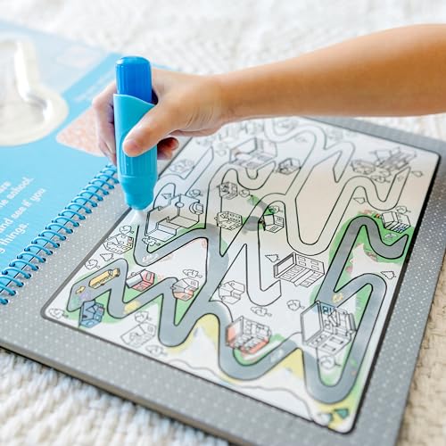 Melissa & Doug On the Go Water Wow! Reusable Water-Reveal Deluxe Activity Pad – Around Town - image 6