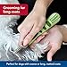 Coastal Pet Safari Dog De-Matting Comb - Serrated Stainless Steel Grooming Tool for Dogs with Medium to Long Hair - Keeps Coats Smooth & Soft - One Size