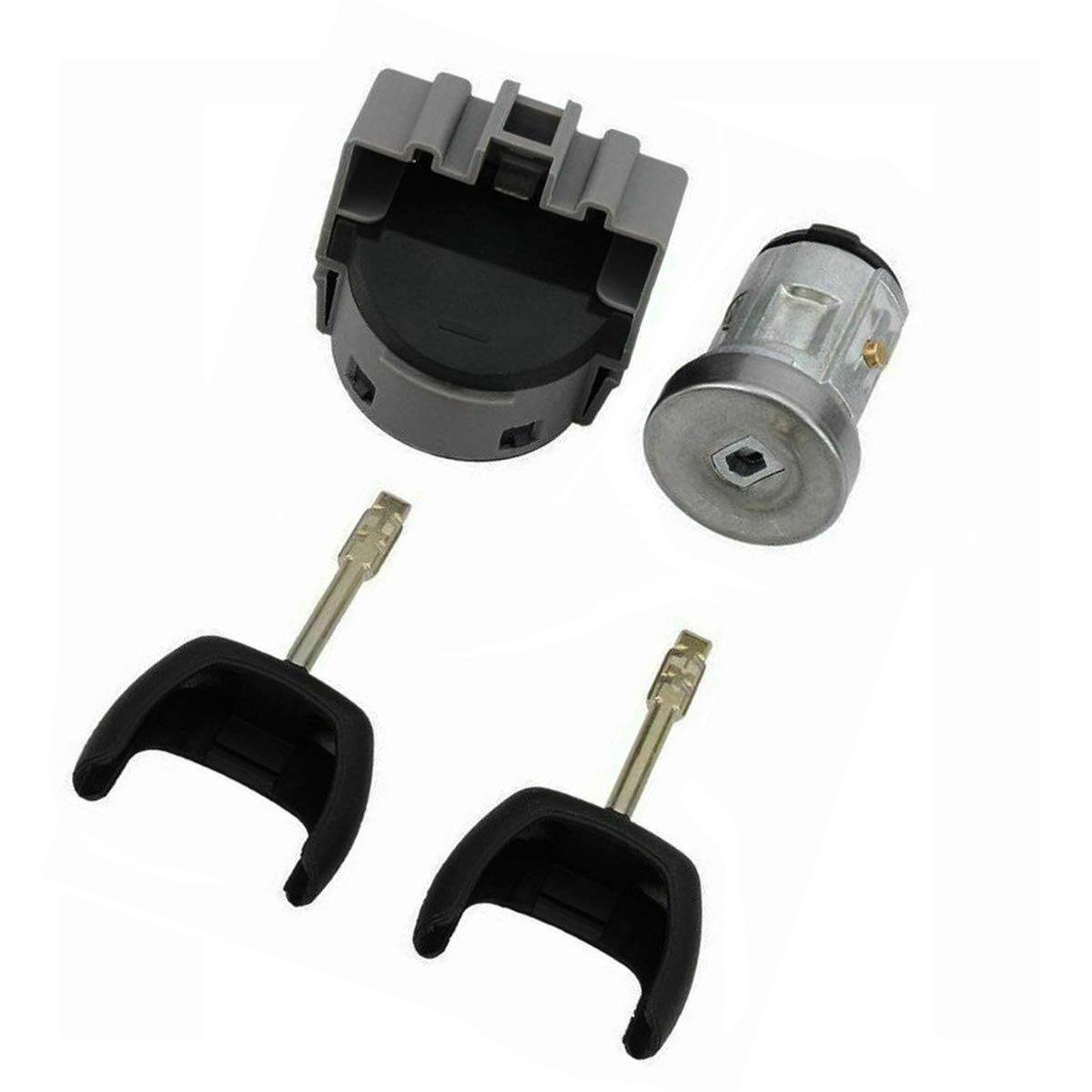 Ignition Switch &Lock Barrel Set Cylinder with 2 Keys Fit Ford Transit