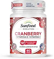 CRANBERRY 2.000MG 60 CAPSULAS SUNFOOD EVOLUTION