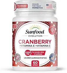 CRANBERRY 2.000MG 60 CAPSULAS SUNFOOD EVOLUTION