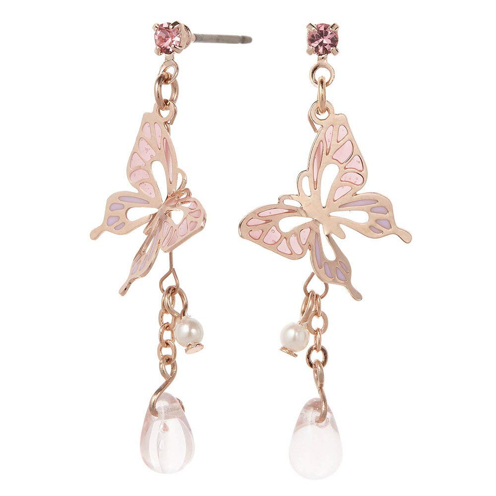 【美品】ベルギー 50’s レース イヤリング 蝶 ヴィンテージ バタフライ 白 0315adc3418e3275f38af784d5d51d