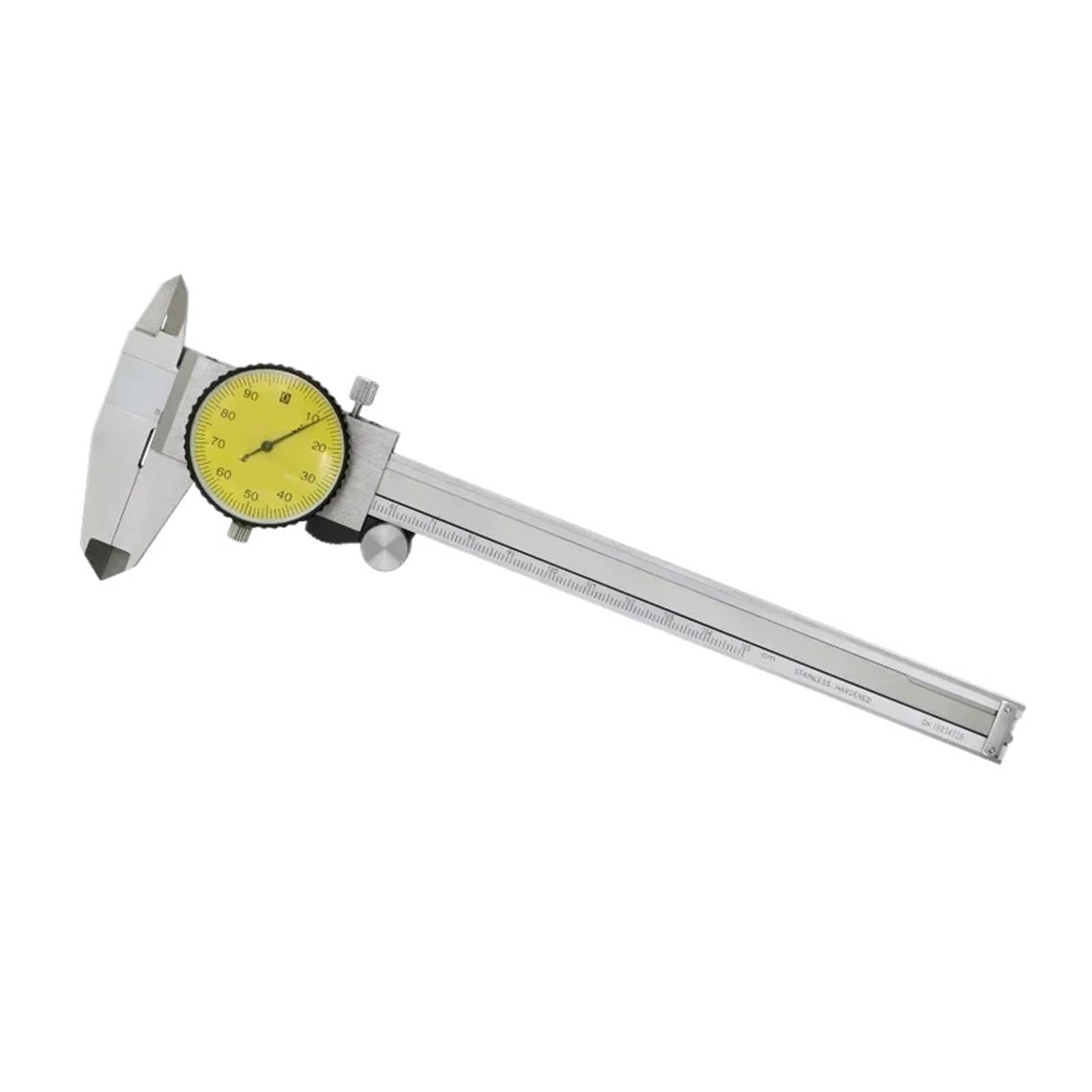 Calibrador de esfera precisión 150mm y 6 pulgadas, calibrador Vernier alta 0,01mm, medición micrométrica,Preciso y exacto