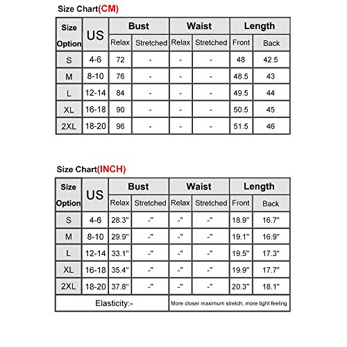 Sebowel Women Blouson Swim Top Strappy T-Back Push Up Bathing Suit Tankini Top, Rose, L #TOP4