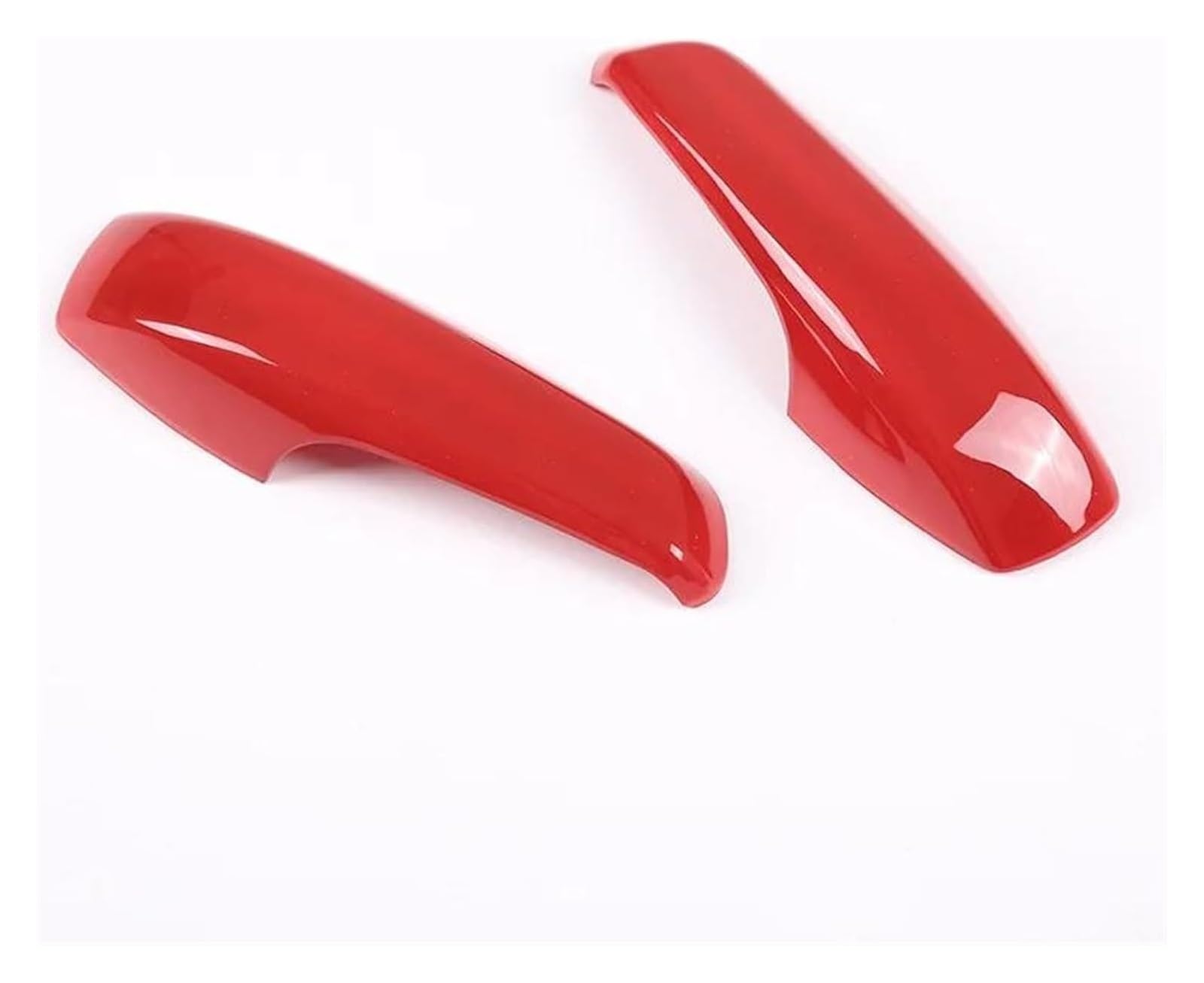 FANGZIQQ for Smart Fortwo 451 2009-2014 Car Interior Door Armrest Handle Cover Trim Bowl Frame Car Inner Door Handle(A Inner Handle-red)