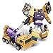 ASDPOIRE Modello Transformers, Giocattolo King Kong Kong Sei Fit ingegneria Veicolo Auto Robot Super Grande Combinazione Modello Modello Ragazzo (Color : 3, Dimensione : Yellow)