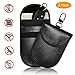 Produktbild CigaMaTe 2X Keyless Go Schutz Autoschlüssel, Signal Blocker Tasche für Schlüsselbund,PU Leder Strahlenschutz Abschirmung Blocking Faraday Handy Abhörschutz RFID/NFC/WLAN/GSM/LTE