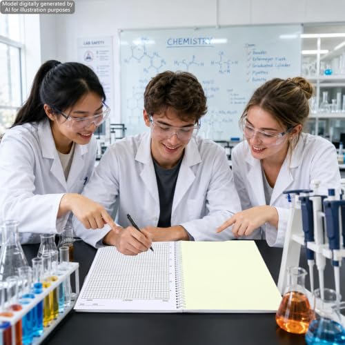 Cuadernos de laboratorio para estudiantes de química en prácticas de universidad 5