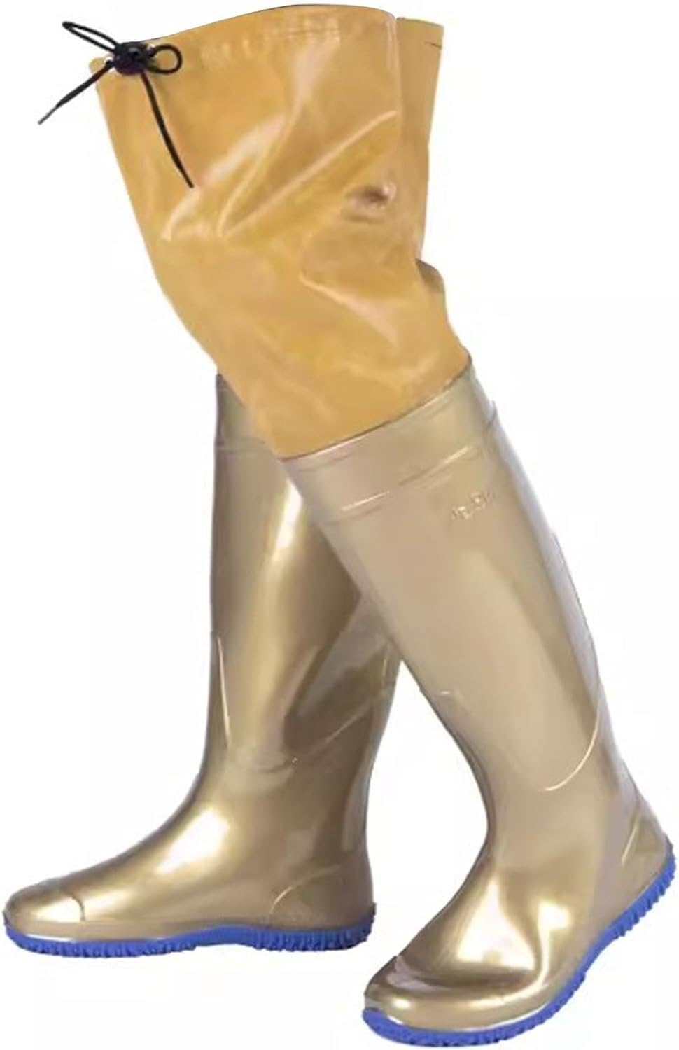Wodery wędkarskie do wędkowania muchowego dla mężczyzn i kobiet, wodoodporne buty wędkarskie myśliwskie z PVC z grubą antypoślizgową podeszwą Oxford(4)