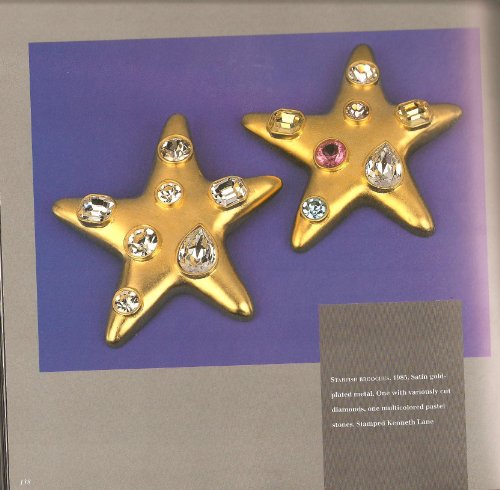 Brooch Star Pin With Faux Stones As Worn By Jackie O #TOP3