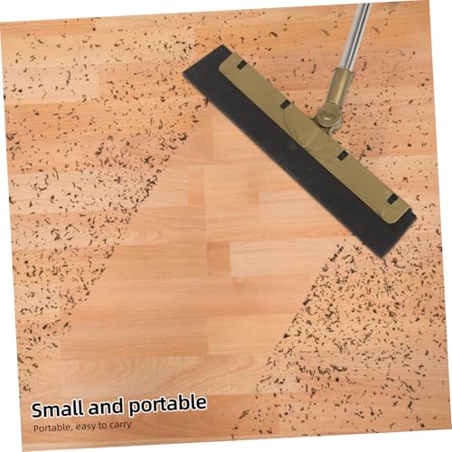 Beaupretty Besen Kehrschaufel Set mit Langem Stiel Langlebiger Besen und Schaber mit Aufhängeöse Flache Kehrschaufel für Einfache Bodenreinigung Stabiles Haushalts reinigungsset – Bild 7