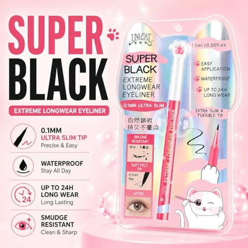 Delineador líquido impermeable UNICAT 1.5ml miniatura 2