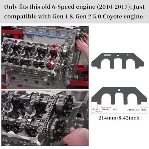Yuesstloo Camshaft Holding Alignment Timing Tool, Compatible with Ford F150 Mustang 5.0 Coyote V8 Engine 2010-2017, Compatible with Gen 1 & Gen 2 5.0 Coyote Engine, Cam Locking Timing Tool by Yuesstloo - Image 3