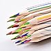 Frienda 30 Pcs Rainbow Drawing Pencil Bulk 4 in 1 Colored Pencil Set for Art Drawing Coloring Sketching Painting Gift Back to School Kids Party Gift