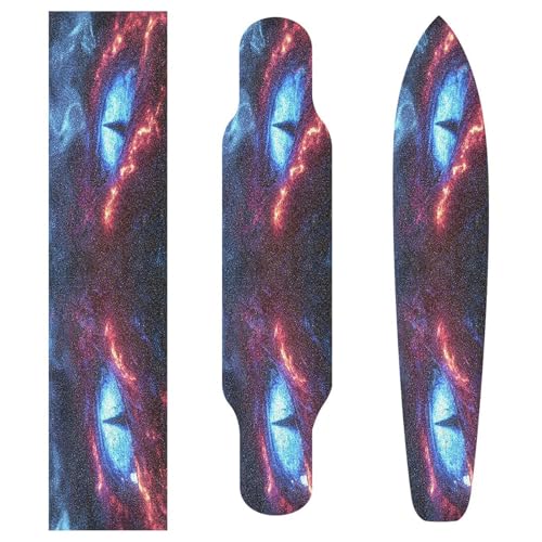 CZXW Cool Dragon Eyes Fire Skateboard Grip Tape Non-Slip Longboard Griptape Skate Board Tapes Sheet for Decor 44