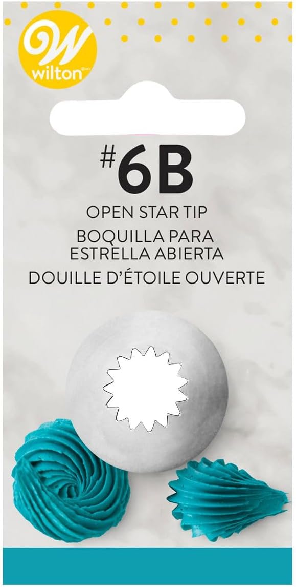Wilton Decorating Piping Tip, No 6B - Star