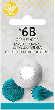 Wilton Decorating Piping Tip, No 6B - Star