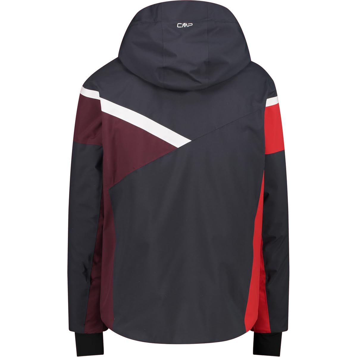 CMP MAN JACKET HYBRID FIX HOOD ACIDO - Ski donsjack