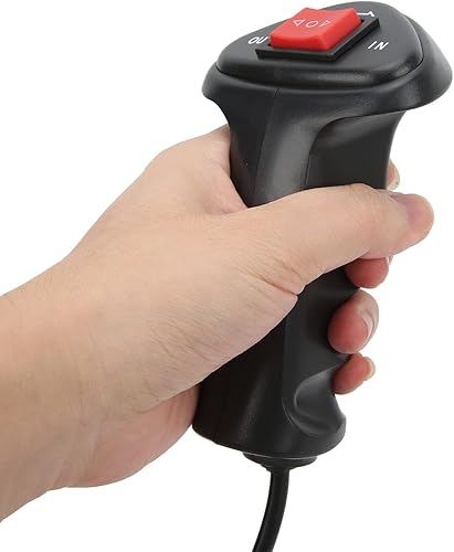 Miniatura 5 de Mando a distancia del cabrestante, con cable de extensión de 9.8 ft Plug and Play Interruptor de control universal eléctrico de mano para vehículo