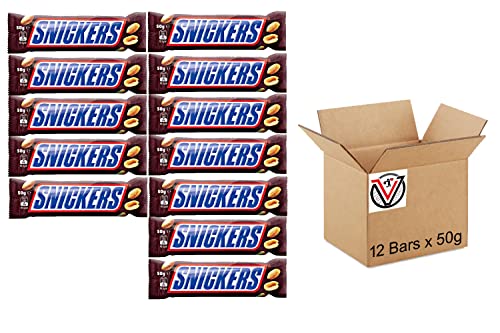 Snickers Crema de Almendras Mantequilla Cuadrados Candy Bar 39.7g (12) Cover