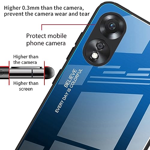 DEDUX Custodia Cover per Oppo A58 4G, Custodia in