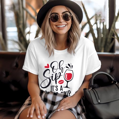 Girls Trip Shirts for Women Girl Vacation Weekend Matching Tshirts Summer Vacay Mode Graphic Tees2