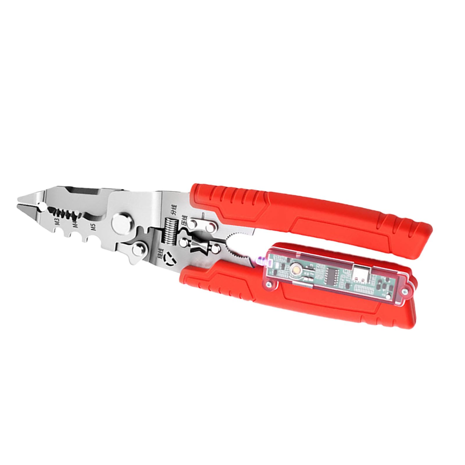 YHAILI Multifunctional Electrician Pliers For Wire Splitting Stripping Cutter For Electricians Pliers Hand Tool