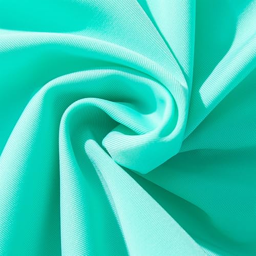 Image of Girls Rash Guard 3 Piece Swimsuit Set UPF 50+ Long Sleeve Swim Skirt Sets Size 6-12 Years