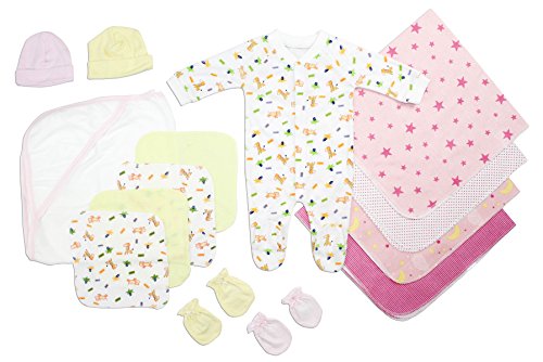 Bambini Newborn Baby Girls 14 Pc Layette Set