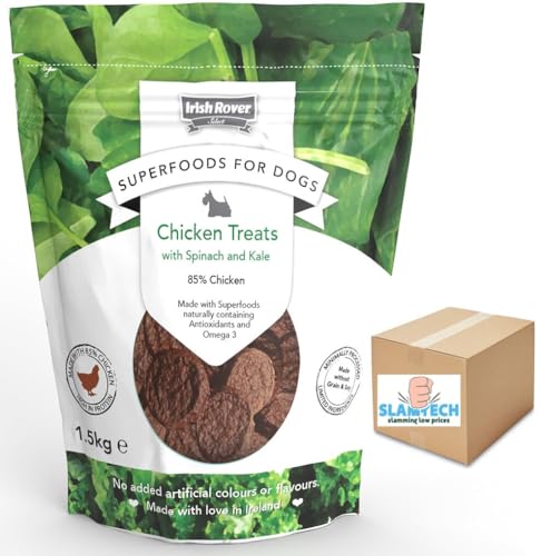 Irish Rover Superfoods For Dogs Chicken Spinach and Kale 1.5 Kg Sold by Slamtech
