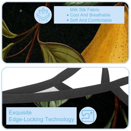 4 Pack Thanksgiving Pear Neck Gaiter Face Cover Scarf, Breathable Sun & Wind-proof for Skiing Fishing Hiking Cycling4