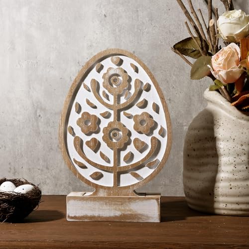 Easterdecorationsantiquedistressedwoodeneastereggsshapedtabletopcenterpiecerusticcarvedeggswithflowerswoodtieredtrayeasterdecorfortablehomefarmhouseeastergifts Urban Country Home Decor Easter decorations antique distressed wooden easter eggs shaped tabletop centerpiece rustic carved eggs with flowers wood tiered tray easter decor for table home farmhouse easter gifts urban country home decor