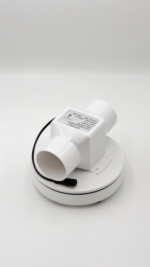 Ventilador de conducto en línea de 2,5 pulgadas, 14 W, 60 mm, para ventilación eficiente con motor de cobre puro y operación silenciosa, ideal para cabinas de impresión 3D, tiendas de cultivo, armarios y espacios pequeños miniatura 7